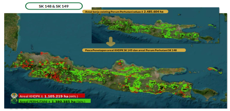 Peta Hutan dan Batas Lahan